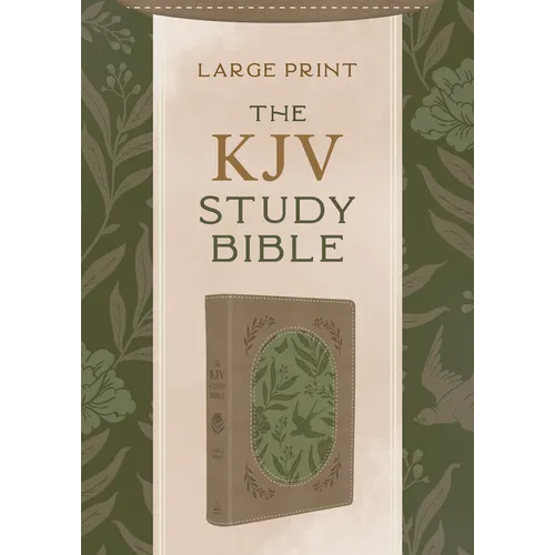 The KJV Study Bible, Large Print [Olive Branches]
