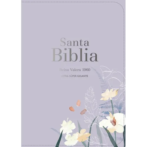 Biblia Rvr 1960 Letra Súper Gigante Símil Piel Lavanda (Bible Rvr 1960 Super Giant Print Leatherlike Lavendar (Spanish Edition)