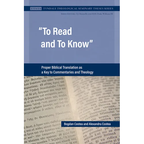To Read and To Know