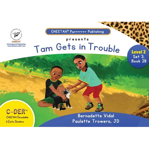 C-DER ( Cheetah decodable & early readers) Set 3, book 28, Tom gets in trouble