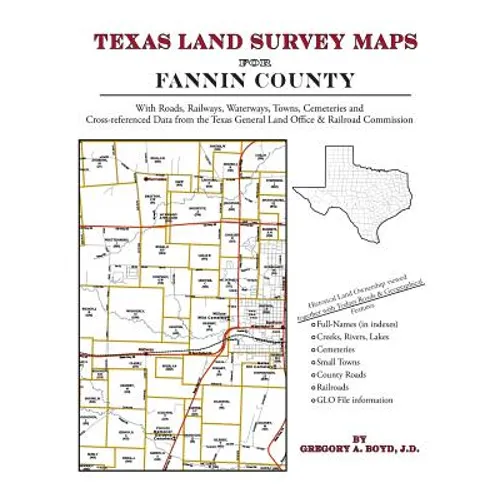 Texas Land Survey Maps for Fannin County