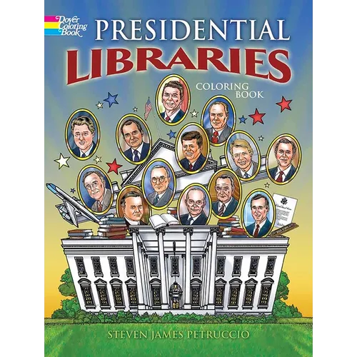 Presidential Libraries Coloring Book