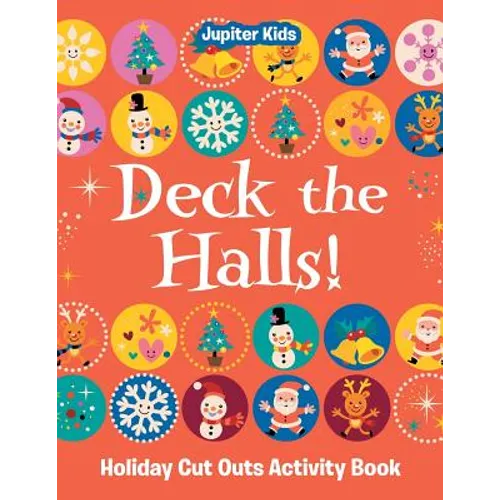Deck the Halls! Holiday Cut Outs Activity Book