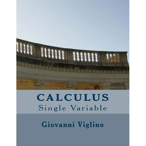 Calculus: Single Variable