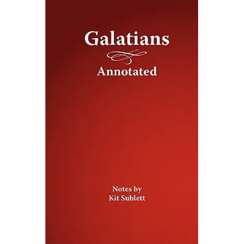 Galatians, Annotated