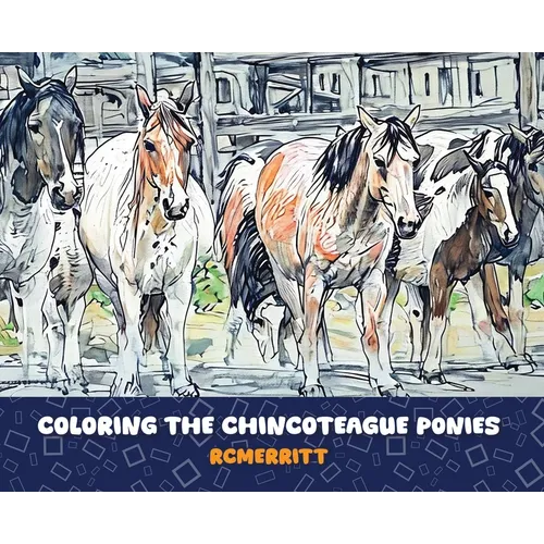 Coloring the Chincoteague Ponies