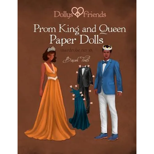 Dollys and Friends, Prom King and Queen Paper Dolls, Wardrobe No: 10