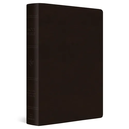 ESV Large Print Value Personal Size Bible (Trutone, Deep Brown)