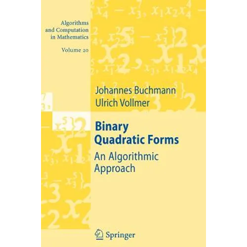 Binary Quadratic Forms: An Algorithmic Approach