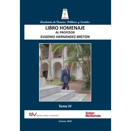 LIBRO HOMENAJE AL PROFESOR EUGENIO HERNÁNDEZ-BRETÓN, Tomo IV/IV