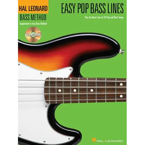 Easy Pop Bass Lines: Play the Bass Lines of 20 Pop and Rock Songs