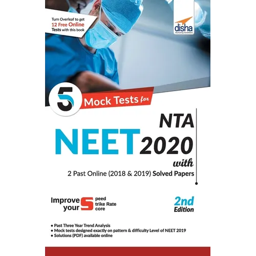 5 Mock Tests for NTA NEET 2020 with 2018 & 2019 Question Papers - 2nd Edition