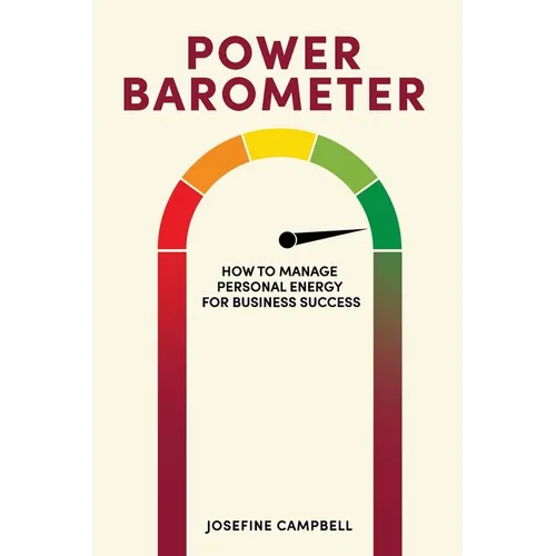 Power Barometer: How to Manage Personal Energy for Business Success