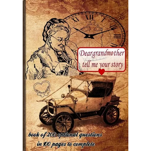 Dear grandmother, tell me your story: book of 200 optional questions in 100 pages to complete, an original gift idea. Its goal is to collect the memor