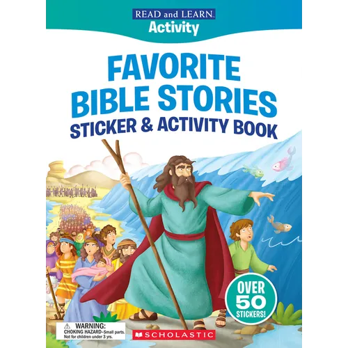 Read and Learn: Favorite Bible Stories Sticker & Activity Book