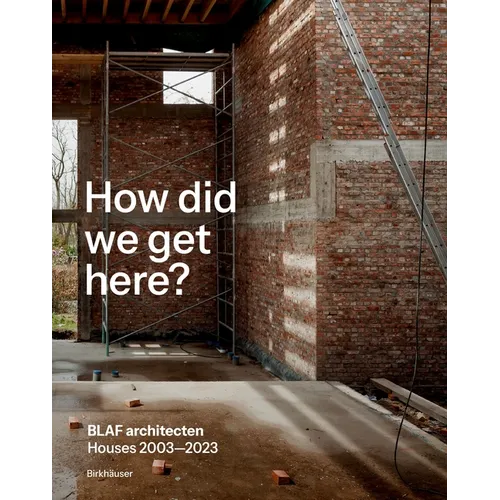 How Did We Get Here?: Blaf Architecten Houses 2003--2023