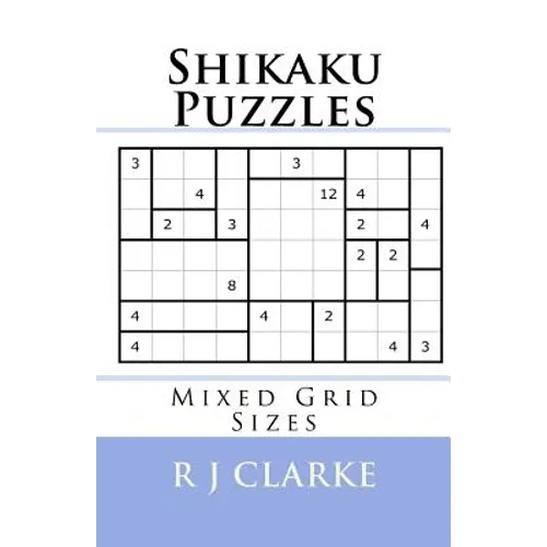 Shikaku Puzzles: Mixed Grid Sizes