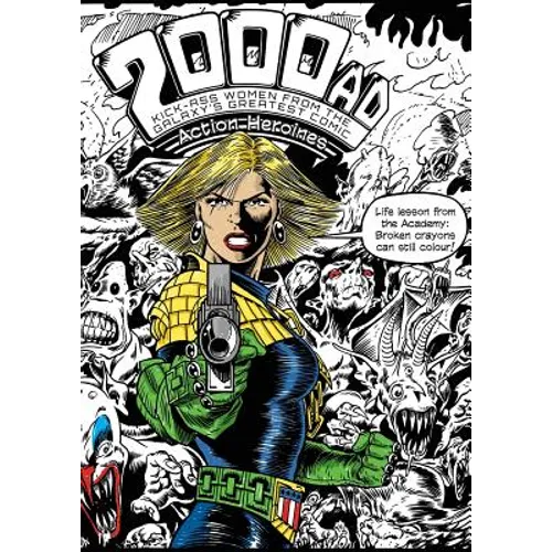 The 2000AD Action Heroines Colouring Book