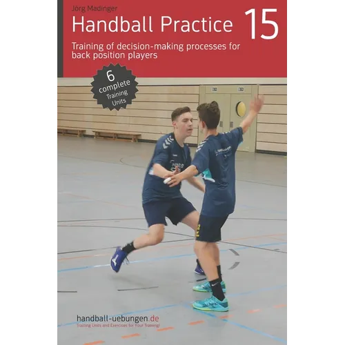 Handball Practice 15 - Training of decision-making processes for back position players