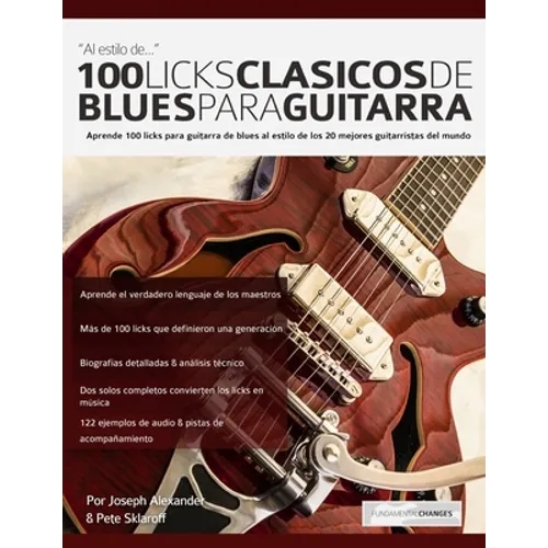 100 licks clásicos de blues para guitarra