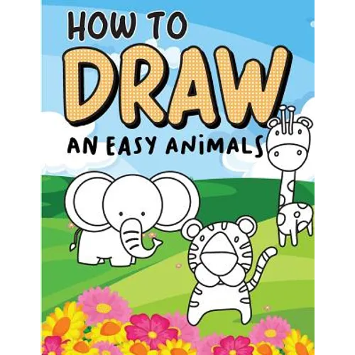 How to draw an easy Animals: Step by Step, Large Drawing books for kids