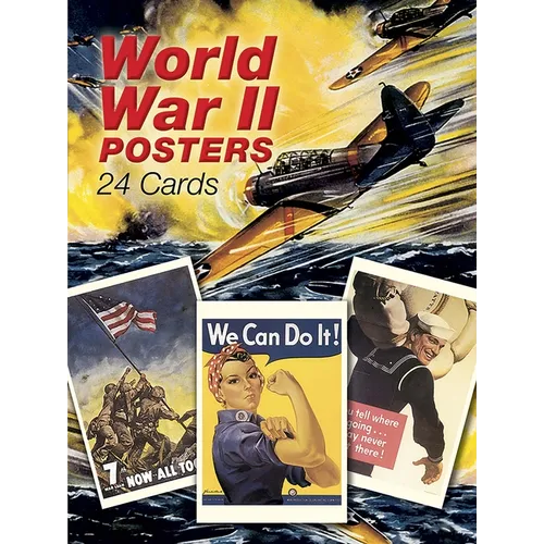 World War II Posters: 24 Cards