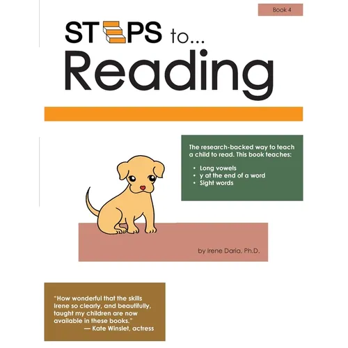 Steps to Reading Book 4: Long Vowels