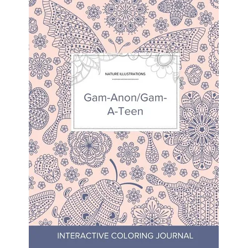 Adult Coloring Journal: Gam-Anon/Gam-A-Teen (Nature Illustrations, Ladybug)