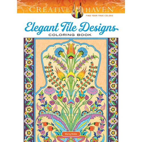 Creative Haven Elegant Tile Designs Coloring Book