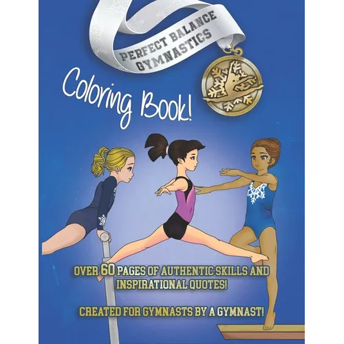 Perfect Balance Gymnastics Coloring Book