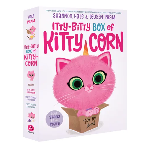 Itty-Bitty Box of Kitty-Corn: Contains 3 Favorite Full-Size Hardcovers