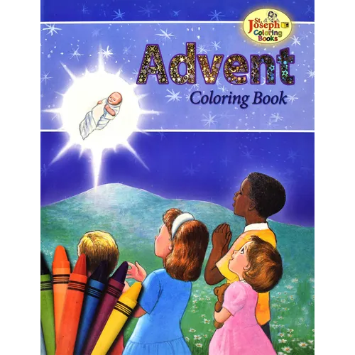 Coloring Book about Advent
