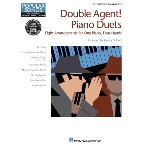 Double Agent! Piano Duets: Hal Leonard Student Piano Library Popular Songs Series Intermediate 1 Piano, 4 Hands