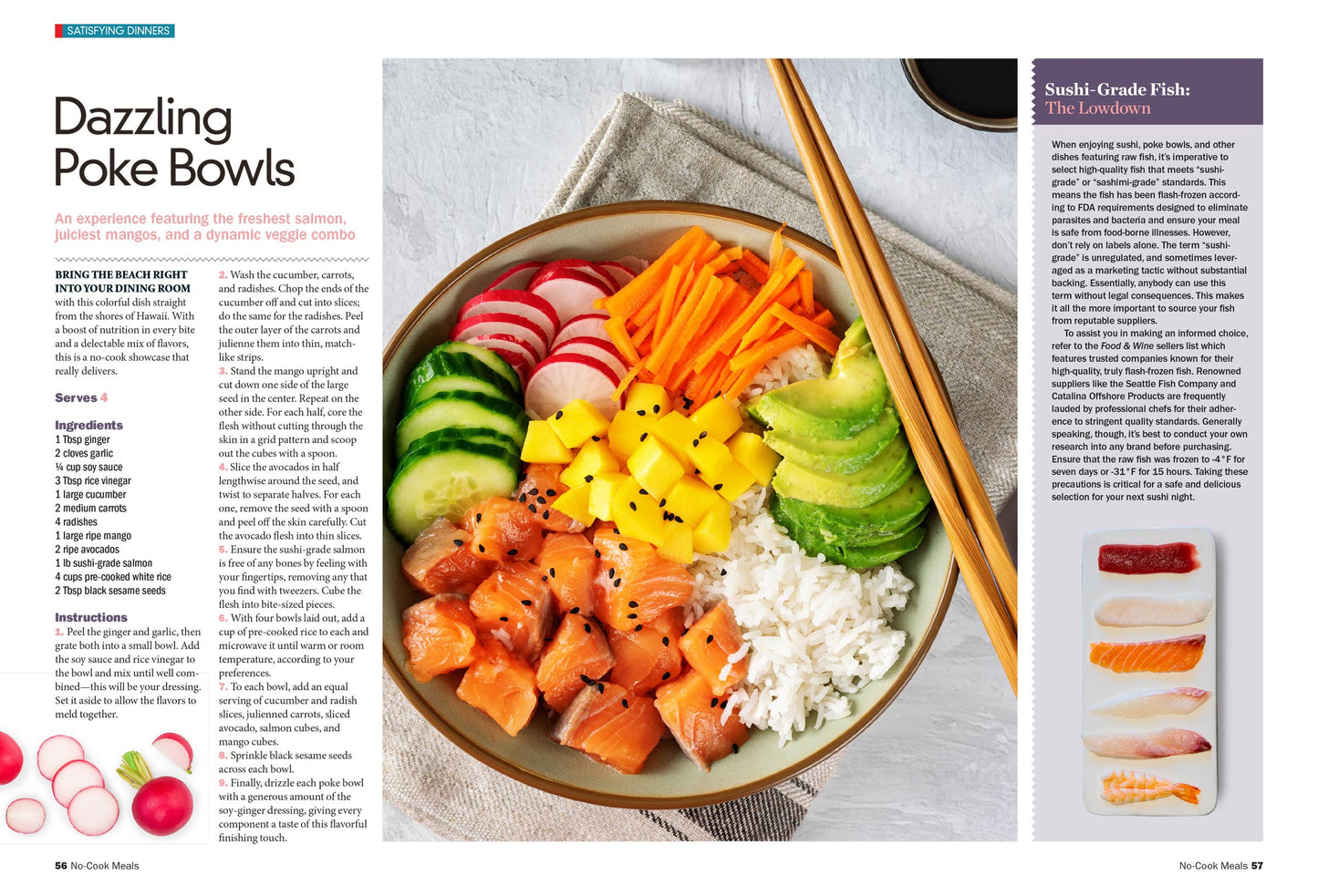 No Cook Meals - Get Food On the Table Without Turning Up The Heat: Effortless, Delicious, Nutritious Recipes For Every Meal, Simplicity In the Kitchen, Meal Preparation To Help Save You Time & More!