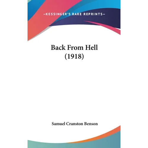 Back From Hell (1918)