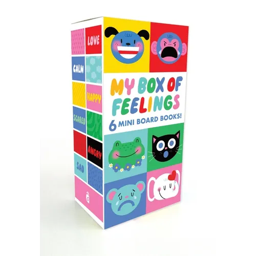 My Box of Feelings (a Hello!lucky Book): 6 Mini Board Books!