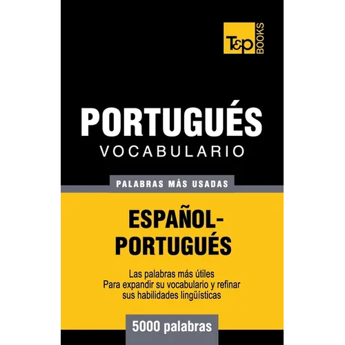 Vocabulario español-portugués - 5000 palabras más usadas