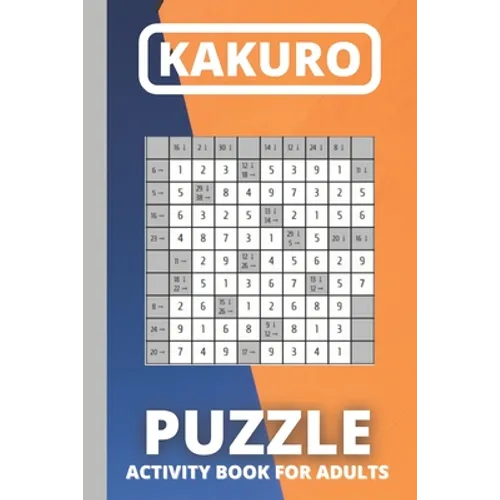 Karuko Puzzle Activity Book for Adults