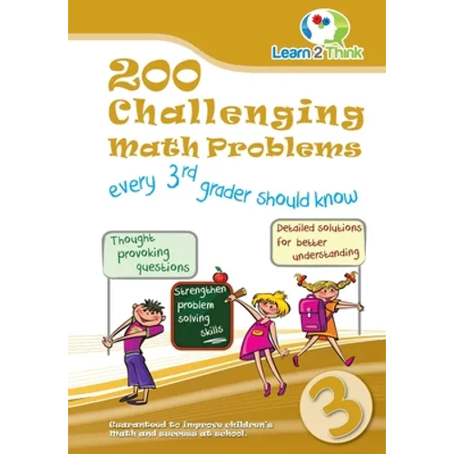 200 Challenging Math Problems every 3rd grader should know