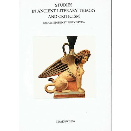 Studies in Ancient Literary Theory and Criticism