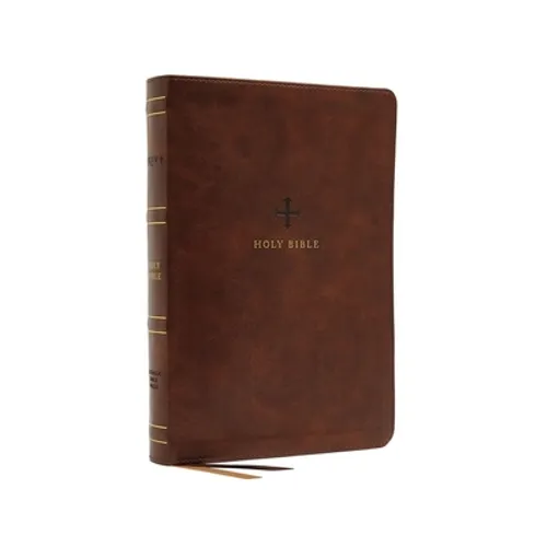 Nrsv, Catholic Bible, Thinline Edition, Leathersoft, Brown, Comfort Print: Holy Bible
