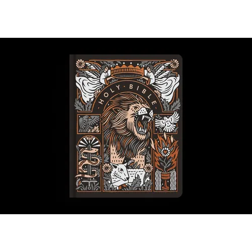ESV Single Column Journaling Bible, Artist Series, Red Letter (Hardcover, Joshua Noom, the Lion and the Lamb)