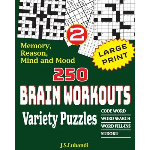 250 Brain Workouts Variety Puzzles