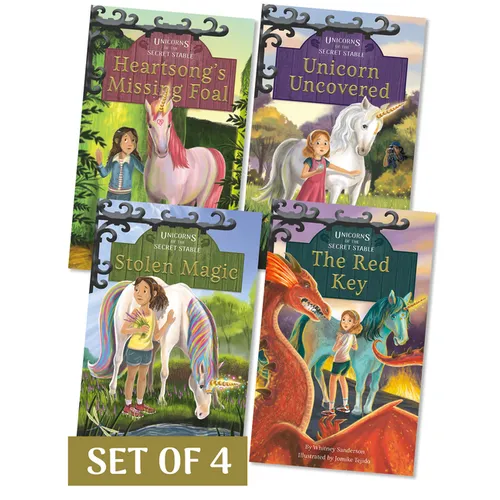Unicorns of the Secret Stable (Set of 4)