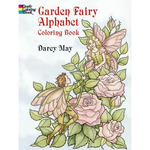 Garden Fairy Alphabet Coloring Book