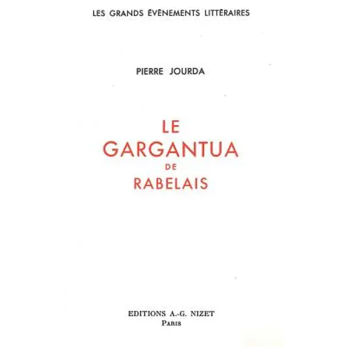 Le Gargantua de Rabelais