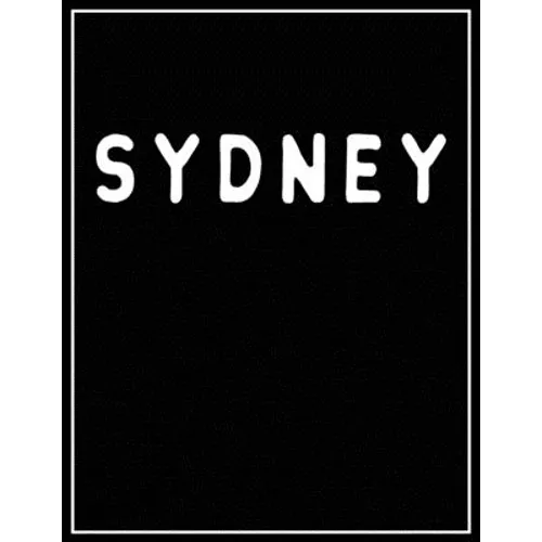 Sydney: Black and white Decorative Book - Perfect for Coffee Tables, End Tables, Bookshelves, Interior Design & Home Staging A