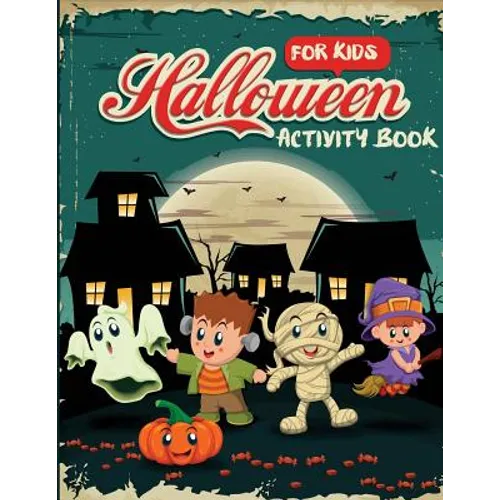Halloween Activity Book for Kids