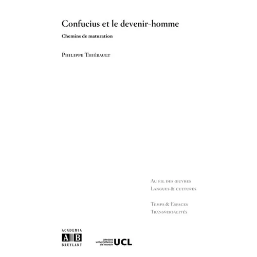 Confucius et le devenir-homme