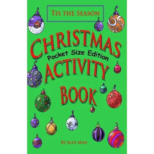 Christmas Activity Book, pocket-size edition: Christmas Activity Book, pocket-size edition (Travel Size Activity Book with Mazes, Puzzles, How to draw